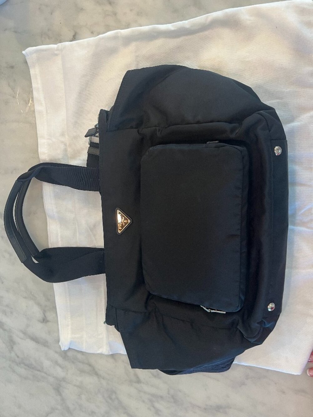 Prada Re-Nylon baby bag
